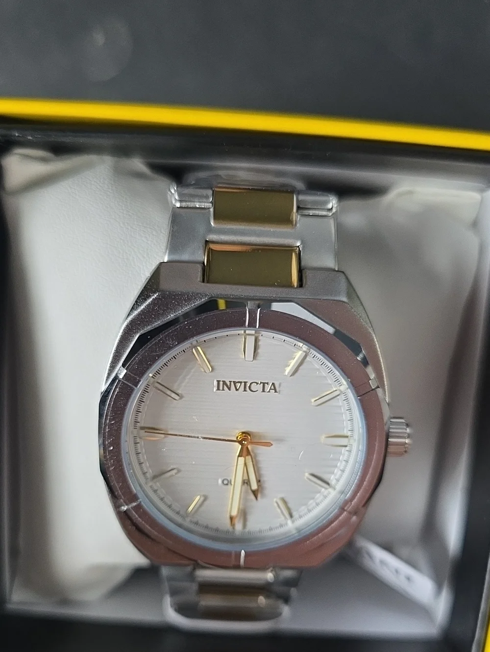403.  Men's Invicta Celestial Polaris collection 69208 Silver/gold 42mm